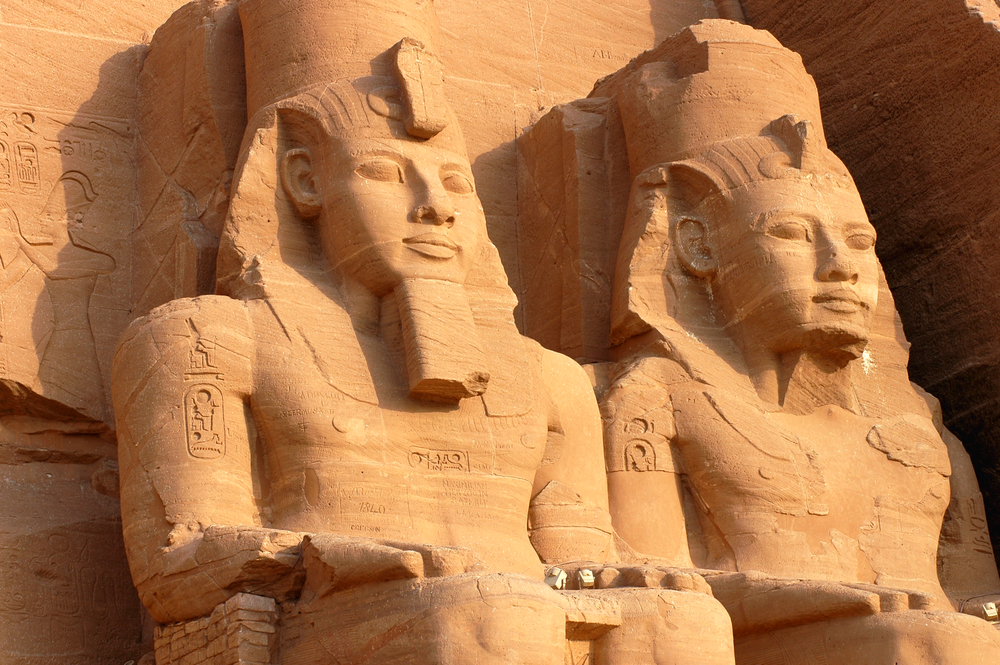 Temple of Ramesses II, Abu Simbel, Egypt. One of the ancient Egyptás greatest monuments.
