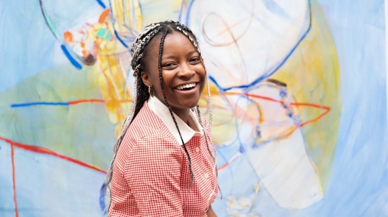 Jade Fadojutimi’s “The Woven Warped Garden of Ponder” Sets Auction Record at Christie’s London