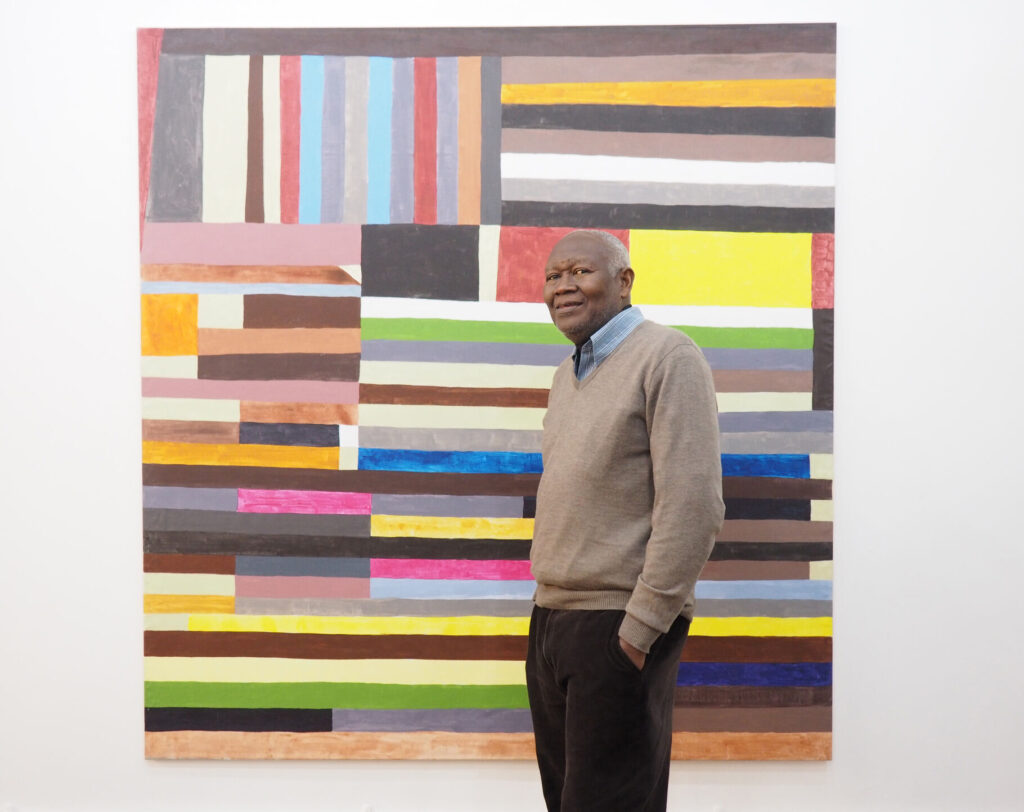 Portrait of Atta Kwami by Josh Jones. Courtesy of Modern Painters, New Decorators.